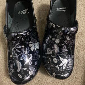 Danskos - floral - size 38
